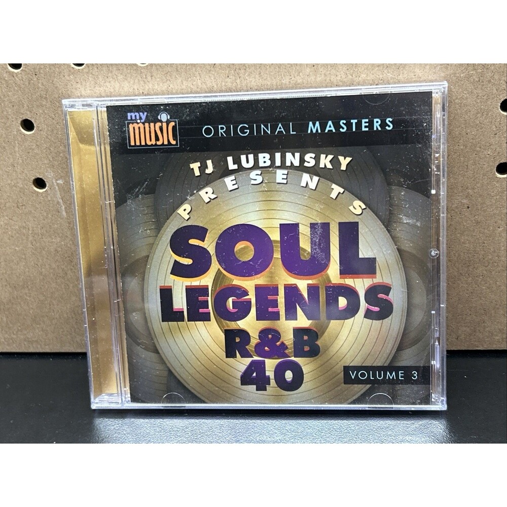 TJ Lubinsky Presents Soul Legends R&B 40 - NEW/SEALED!!!!